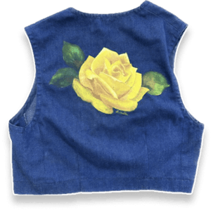 Hand painted vest